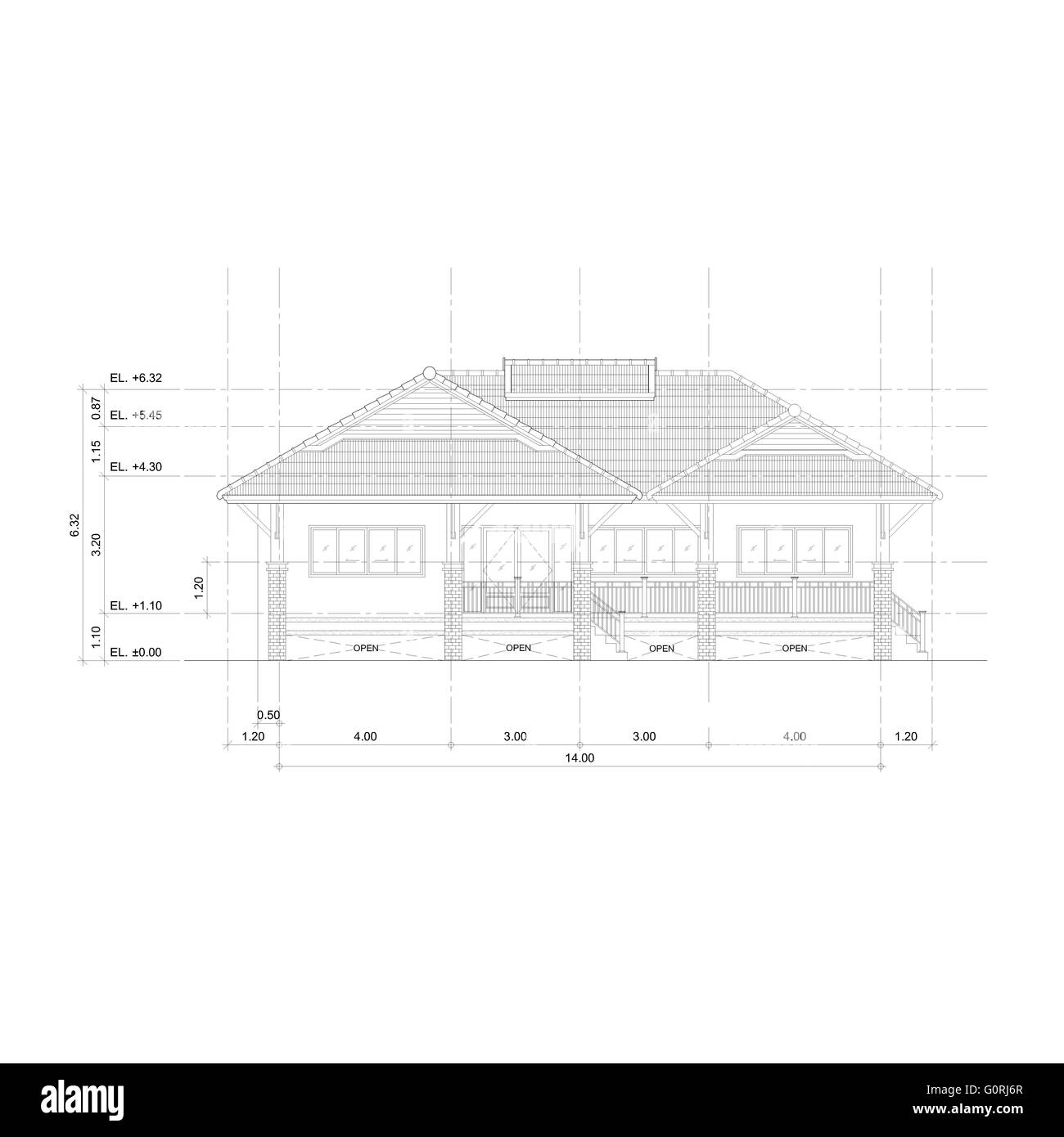 As-Built Elevations