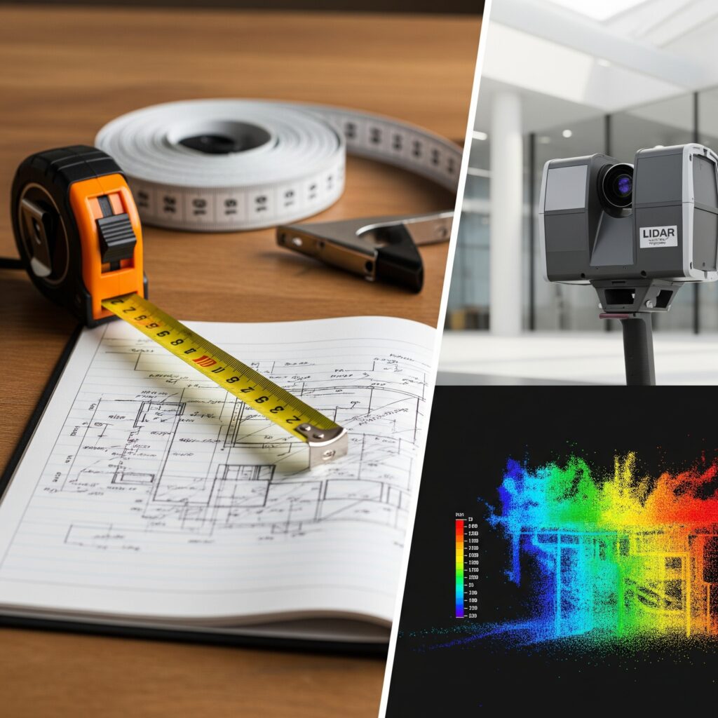 LiDAR vs Manual As-Built